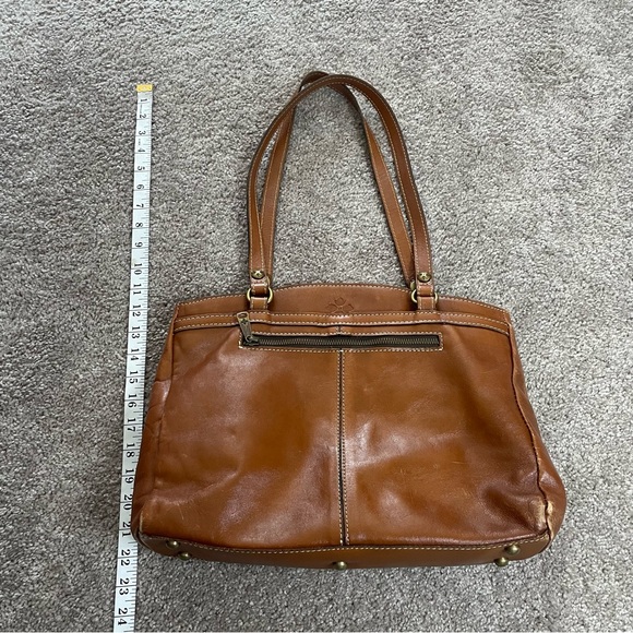 Patricia Nash Poppy Leather Shoulder Bag Brown Leather Western - Picture 12 of 12